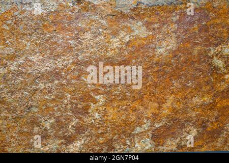 The Texture of Corroded Rusty Metal Surface Background Stock Photo