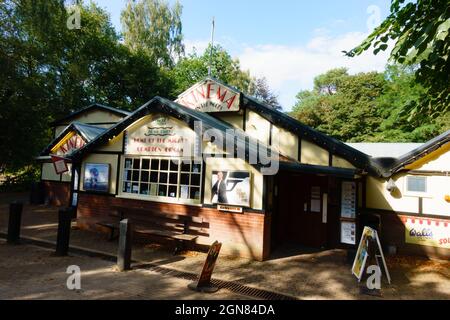 Kinema in the Woods. Woodhall Spa, Lincolnshire, England. Stock Photo