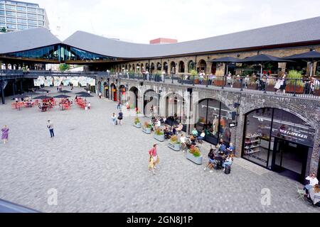 Coal Drops Yard, King's Cross, London, United Kingdom Stock Photo