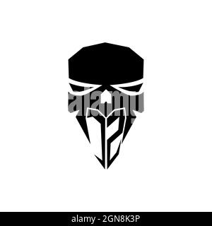CZ Initial ESport gaming logo. Modern head Skull shape template vector logo Stock Vector