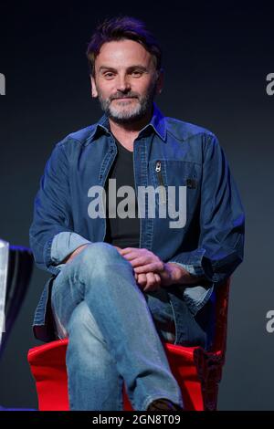 Madrid, Spain. 23rd Sep, 2021. Actor Fernando Tejero seen during the presentation of “jamming” at the Maravillas Theater. Credit: SOPA Images Limited/Alamy Live News Stock Photo