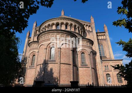 Germany, Brandenburg, Potsdam, Side wall of Peter and Paul Church Stock Photo