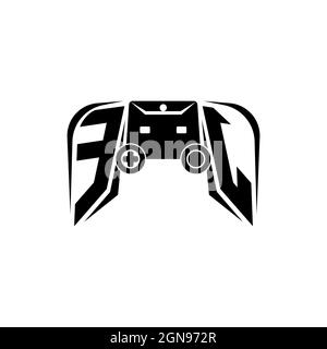 FA Monogram Logo Letter Pillars Geometric shape style vector, Law Firm Company Stock Vector