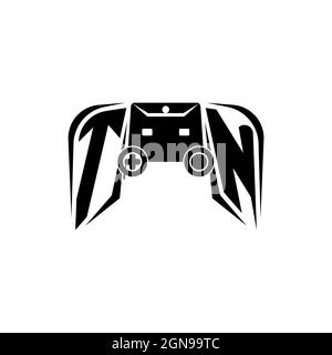 QD Monogram Logo Letter Pillars Geometric shape style vector, Law Firm Company Stock Vector