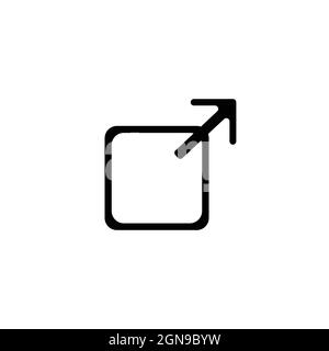 Unload Icon Vector Illustration Stock Vector