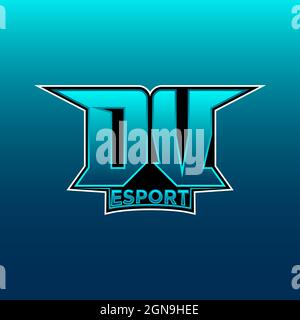 DT Logo Monogram Gaming with Gas Shape designs template vector icon modern Stock Vector