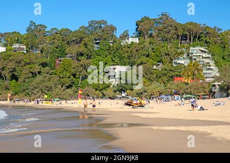 Noosa Main Beach Stock Photo