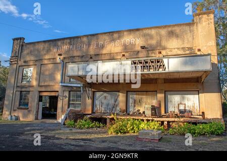 Old butter factory in Wondai Stock Photo