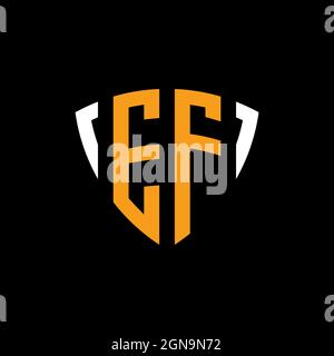EP Monogram Logo Letter Headphone and Microphone shape style vector, Podcast Studio Logo Stock Vector