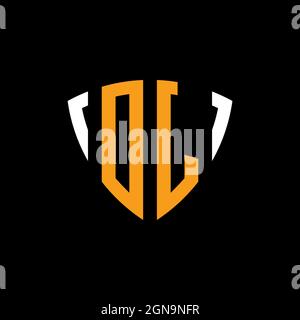 RR Monogram Logo Letter Headphone and Microphone shape style vector, Podcast Studio Logo Stock Vector