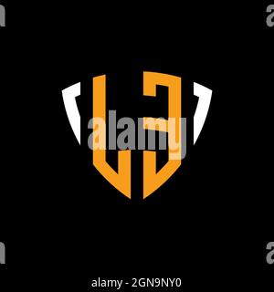 OE Monogram Logo Letter Headphone and Microphone shape style vector, Podcast Studio Logo Stock Vector