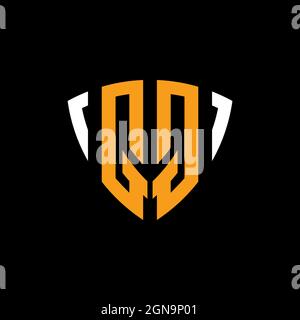 WE Monogram Logo Letter Headphone and Microphone shape style vector, Podcast Studio Logo Stock Vector