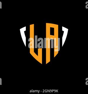 OA Monogram Logo Letter Headphone and Microphone shape style vector, Podcast Studio Logo Stock Vector