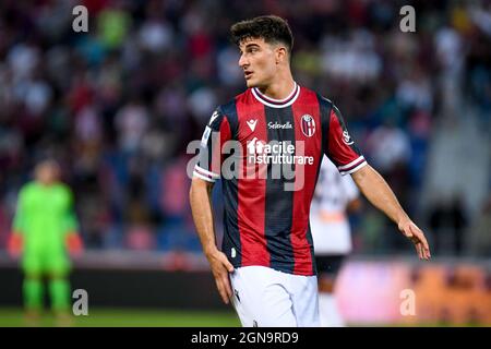 Renato Dall'Ara stadium, Bologna, Italy, September 21, 2021, Riccardo Orsolini (Bologna) portrait  during  Bologna FC vs Genoa CFC - Italian football Stock Photo
