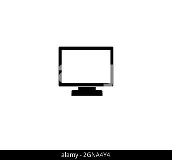television icon, tv vector symbol Stock Vector
