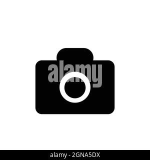 Camera vector icon, photo camera symbol Stock Vector