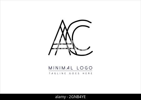 Initial ac, ca, a, c Logo Design Creative Modern Letters icon vector Illustration Stock Vector