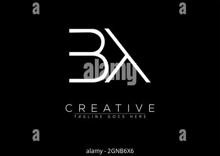 Letter bx, xb, x, b, Abstract initial monogram letter alphabet logo design Stock Vector