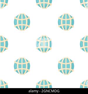 Earth pattern seamless background texture repeat wallpaper geometric vector Stock Vector