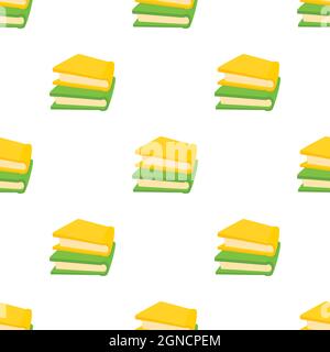 Two books pattern seamless background texture repeat wallpaper geometric vector Stock Vector