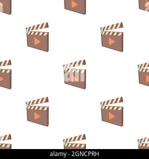 Clapboard pattern seamless background texture repeat wallpaper geometric vector Stock Vector