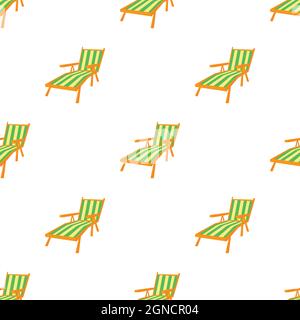 Recliner pattern seamless background texture repeat wallpaper geometric vector Stock Vector