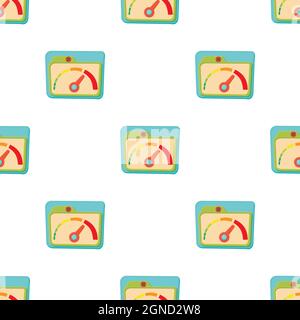 Indicator pattern seamless background texture repeat wallpaper geometric vector Stock Vector