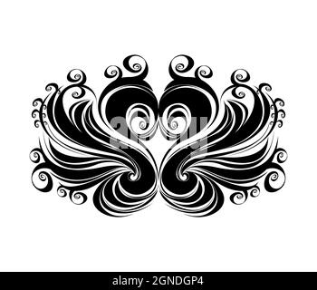 Shocking and very creative design for tattoo Stock Photo - Alamy