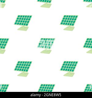 Solar panel pattern seamless background texture repeat wallpaper geometric vector Stock Vector