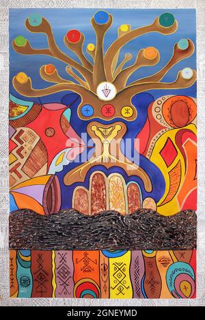Morocco Modern Art Stock Photo
