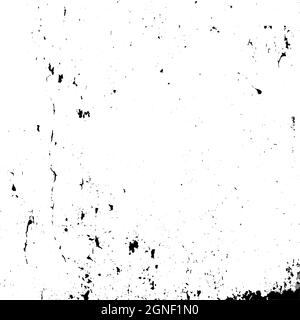 Grunge splattered urban background. Dust overlay distress texture. Dirty design element. Vector illustration. Ideal to create grungy effect Stock Vector