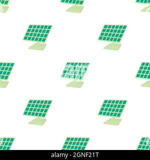 Solar panel pattern seamless background texture repeat wallpaper geometric vector Stock Vector