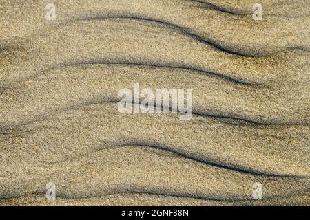 Sand ripples Stock Photo