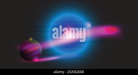 Abstract background global solar exploration cosmos sphere science technology wallpaper digital art design future pattern vector illustration EPS10 Stock Vector