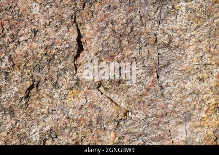 Granite stone surface texture. Texture of rough granit stone surface background. Abstract background from natural material Stock Photo
