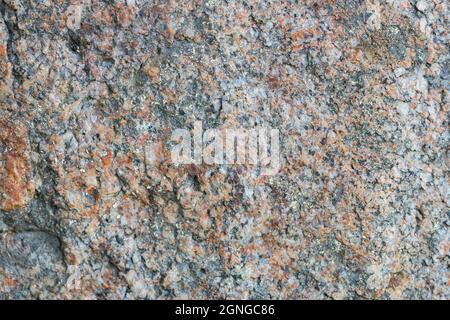 Granite surface. Texture of granite stone. Cracked natural stone surface. Copy space Stock Photo