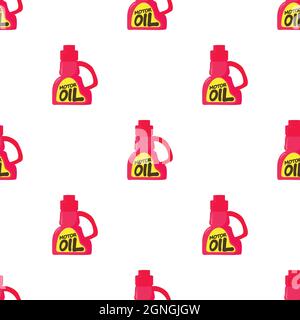 Motor oil pattern seamless background texture repeat wallpaper geometric vector Stock Vector