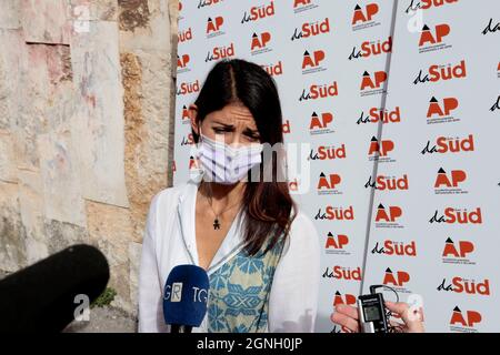 ROMA-ASSOCIAZIONE DA SUD-VIRGINIA RAGGI Stock Photo