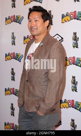 London, UK. 25th Sep, 2021. Kevin Shen attends the ‘Moley Premiere at the Odeon Luxe Leicester Square in London. Credit: SOPA Images Limited/Alamy Live News Stock Photo