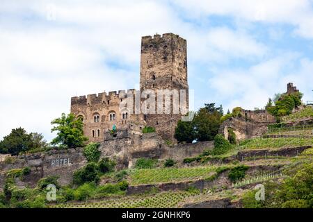 sights along the Rhine River, culturally and historically one of the great rivers of the continent and among the most important arteries of industrial Stock Photo