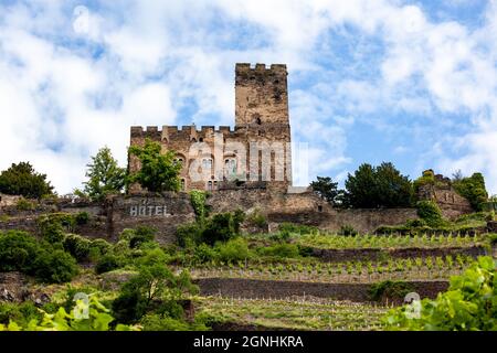 sights along the Rhine River, culturally and historically one of the great rivers of the continent and among the most important arteries of industrial Stock Photo