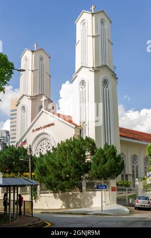 Cathedral of St John The Evangelist, Kuala Lumpur,Malaysia Stock Photo