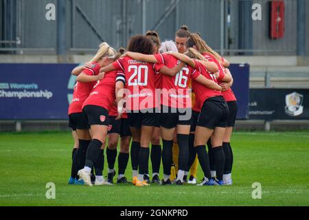 Dartford, UK. 26th Sep, 2021. during the FA Women's Championship game between London City Lionesses and Coventry United at Princes Park in Dartford Credit: SPP Sport Press Photo. /Alamy Live News Stock Photo