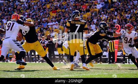 January 3rd, 2021: Ben Roethlisberger #7 during the Pittsburgh Steelers vs  Cleveland Browns game at Heinz Field in Pittsburgh, PA. Jason  Pohuski/(Photo by Jason Pohuski/CSM/Sipa USA Stock Photo - Alamy