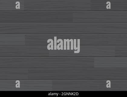 Black wooden texture background. Halloween black wood grunge texture. Stock Vector