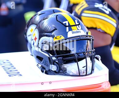 Ja'Marr Chase Cincinnati Bengals Autographed Game-Used Football vs. Pittsburgh  Steelers on September 26, 2021 with Multiple Inscriptions