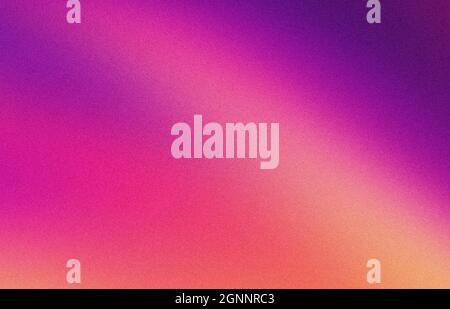 Abstract pastel purple orange blurred grainy gradient Stock Photo