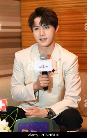 Chinese actor Huang Shengchi attends Tissot new product launch in