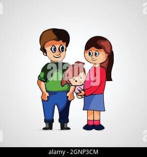 Father's Day Background Stock Vector