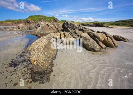 Ardalanish beach, Isle of Mull, Scotland, UK Stock Photo